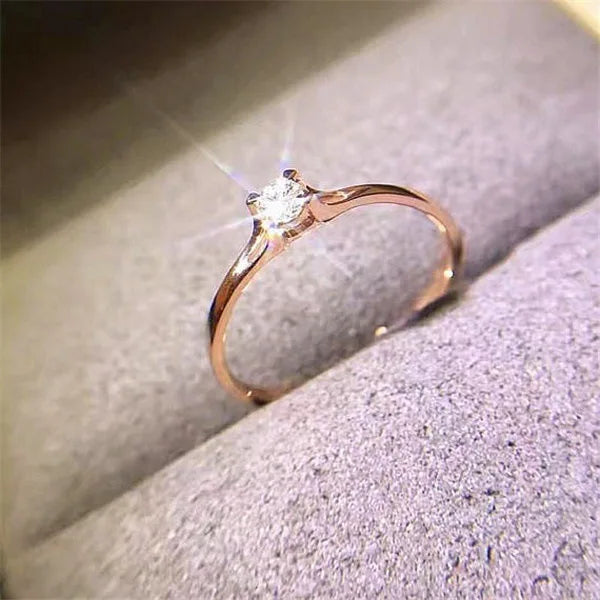 Intertwined Zircon Statement Ring